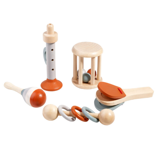 Set de instrumentos musicales para bebé.